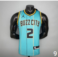 חולצת כדורסל שארלוט הורנטס טורקיז Buzz City #2